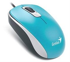 chuột máy tính có dây Genius DX-110 xanh
