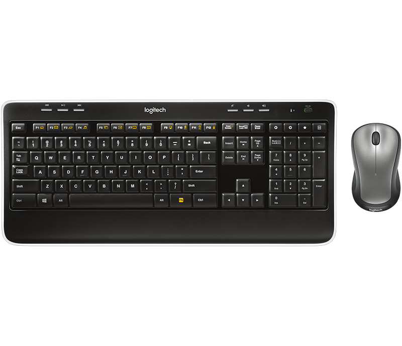 bộ bàn phím chuột không dây logitech MK520